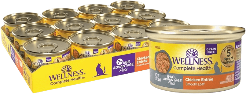 Wellness Complete Health Senior Canned Cat Food