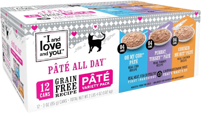 I AND LOVE AND YOU Grain Free Canned Cat Food