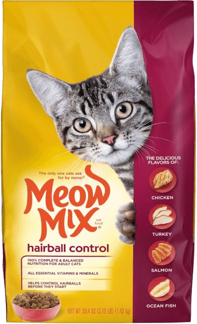 Meow Mix Hairball Control Dry Cat Food