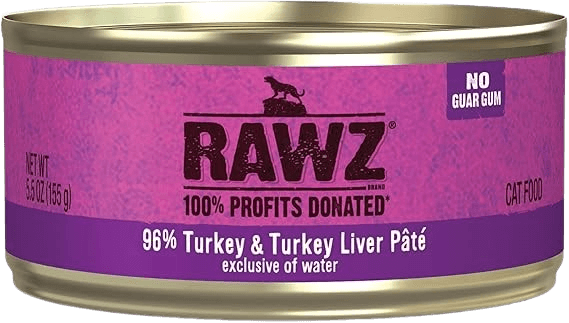 Rawz Natural Premium Pate Canned Cat Wet Food